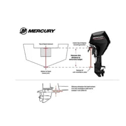 Mercury 4HP Tiller FourStroke Outboard Motor
