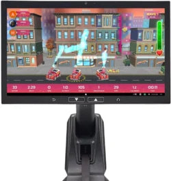 Aviron Strong Series Rower: 22″ HD Touchscreen, Dual Air & Magnetic Resistances up to 100 lbs. Game-Based Workouts, Streaming, Compact Designs