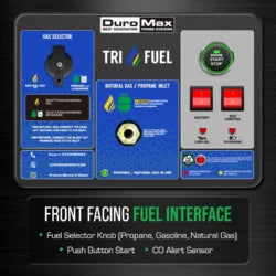 DuroMax 15,000-Watt Tri-Fuel Portables Generators XP15000HXT