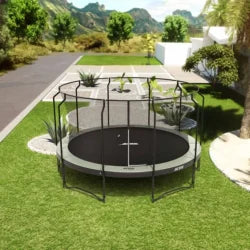 Acon Air 15ft Round Trampoline with Premium Net and Ladder