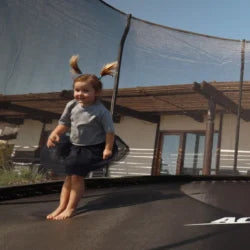 Acon Air 12ft Round Trampoline with Premium Net and Ladder