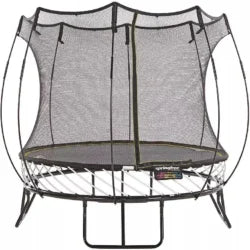 Springfree Trampoline 8′ Compact Round Trampoline with Safety Enclosure