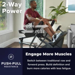 Teeter Power10 Elliptical Rowers.
