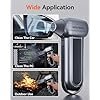 WOLFBOX MF100 Electric Air Duster-150000RPM Super Power Cordless Air Duster, Rechargeable Brushless Motor Durable Blower, 3-Gear Adjustable Dust Blower for Computer, Keyboard, Outdoor, House and Car