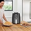 Ninja Air Fryer | 4 QT Capacity | 4-in-1 Roast, Crisp, Roast, Reheats, & Dehydrates | Dishwasher Safe Parts | 105°F-400°F | Includes 20 Easy & Healthy Recipes | 1550 watt | Grey | AF101