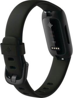 Fitbit Inspire 3 Health &-Fitness-Tracker with Stress Management, Workout Intensity, Sleep Tracking, 24/7 Heart Rate and more, Midnight Zen/Black One Size (S & L Bands Included)