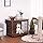 DWANTON Dog Crate Furniture with Cushion, Wooden Kennel Table with Double Doors, Indoor Dog House, Small/Medium/Large/Extra Large Size, 27.2″ L, Rustic Brown