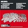 CRAFTSMAN 230 Pcs Mechanics Tool Set, Socket Wrench Set, Car Tool Kit with VERSASTACK Toolbox, SAE and Metric,1/4 in, 3/8 in, and 1/2 Drive, Short and Long Arm Hex Keys (CMMT45306)