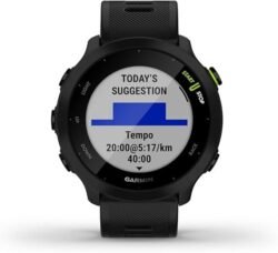 Garmin Forerunner 55, GPS Running Watch with Daily Suggested Workouts, Up to 2 Weeks of Battery Life, Black – 010-02562-00