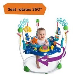 Baby Einstein Neptune’s Ocean Discovery Activity Baby Jumper Activity Center, Ages 6 Months +, Max Weight 25 lbs., Unisex