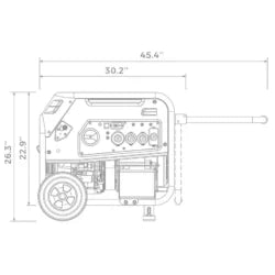Firman H07552 9400W Dual Fuel Generators.