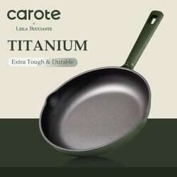 CAROTE 31PCS Pots and Pans Set, Nonstick Cookware Set Kitchen Non Stick Induction Titanium Cookware Non-toxic Granite Cooking set, PFOA Free