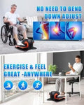 Putnen Under Desk Elliptical Machine, Electric Elliptical Leg Exerciser for Seniors with 12 Adjustable, Portable Quiet Elliptical Exercise Machine, Seated Pedal Exerciser with Remote Control