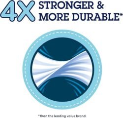 Quilted Northern Ultra Soft & Strong Toilet Paper, 48 Double Rolls, 48 = 96 Regular Rolls,12 Count (Pack of 4)
