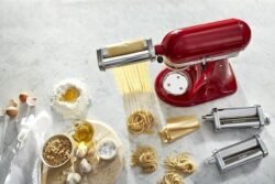 KitchenAid Stand Mixer Attachment, KSMPRA 3-Piece Pasta Roller & Cutter Set