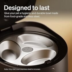 PETLIBRO Automatic Cat Feeder Wet Food with 2024 V1 Version Stainless Steel Bowl, Refrigerated 3 Fresh Meals for 3 Days, App-Controlled Pet Food Dispenser, Easy to Clean