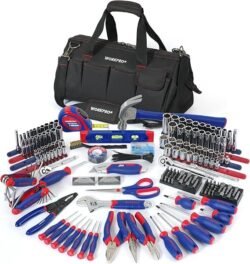 WORKPRO 322-Piece Home Repair Tool Kit With Carrying Bag – Basic Household Hand Tools