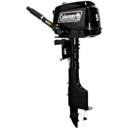 Coleman Powersports 5 HP 4 Stroke Outboards Boat Motors with Easy Pull Start F5BMS