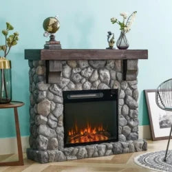 Festivo 44 in. Freestanding Electrics Fireplaces