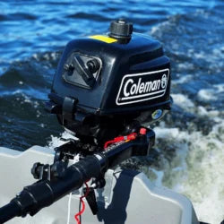 Coleman Powersports 5 HP 4 Stroke Outboards Boat Motors with Easy Pull Start F5BMS