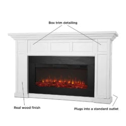 Real Flame Alcott 75″ Landscape Electrics Fireplaces