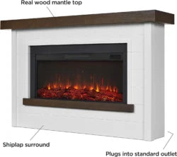 Real Flame Bernice Landscape Electric Fireplaces.