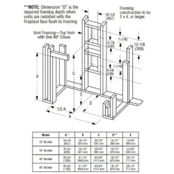 Superior DRT2033 Direct Vent Gas Fireplaces.