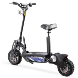 MotoTec Chaos 2000w 60v Lithium Electric Scooters Blacks