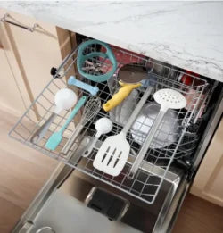 GE – 24″ Front Control Built-In Tub Dishwashers with 3rd Rack, Sanitize Cycle and 47 dBA – Stainless Steels