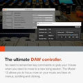 Tascam Model 12 All-in-One 12-track Digital Multitrack Mixings and Recording Studio, Mixer, USB Audio Interface and DAW Controllers