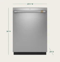 Cafe CDT828P2VS1 CAF(EBACK)™ CustomFit ENERGY STAR Stainless Interior Dishwasherss with Ultra Wash & Dry, 42 dBA