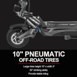 NANROBOT Electric Scooter Adults 50mph Dual Motor Electric Scooter with Suspension 80Miles Range Fast Sports Escooters Folding 10″ Off Road Tires 330LBS Max Loads Complies with UL2272 Certification