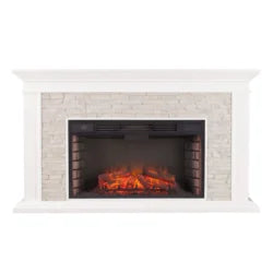 Ceonna Electric Fireplace Winstons Porter Finish