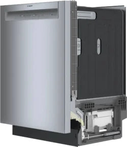 Bosch SHE3AEM5N 100 Series Dishwashers 24″ Stainless Steels