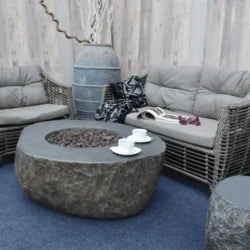 Elementi Boulder Outdoor Fire Pits Tables
