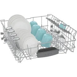 Bosch SHE3AEM5N 100 Series Dishwashers 24″ Stainless Steels