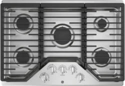 GE 30-Inch Built-In Gas Cooktops JGP5030SLSS