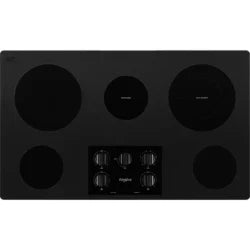 Whirlpool 36-Inch Electric Ceramic Glass Cooktops WCE55US6HB