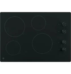 GE 30″ Built-In Knob Control Electric Cooktops JP3030DWBB