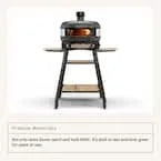 Dome Propane Outdoor Pizza Ovens in Off-Black