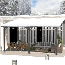 Aecojoy Aluminum Pergola with Canopys