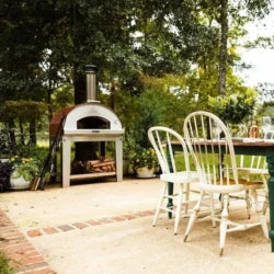 Fontana Forni Mangiafuoco Woods-Fired Pizza Ovens – Stainless – FTMF-S