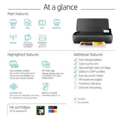 HP OfficeJet 250 Mobile All-in-One Printer