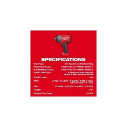 Milwaukee M18 FUEL 1/2 Inch HTIW Combo Kit, Dual Power Tower Light Bundle