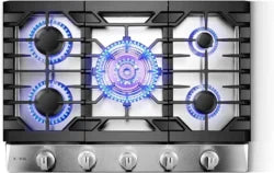 Fotile 30″ Tri-Ring Gas Cooktops GLS30501