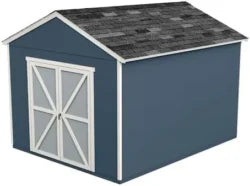 Handy Home Products Rookwood 10×12 Do-It-Yourself Wooden Storages Sheds- Does not Include Floor kit, Paint, or Roofing Shingles