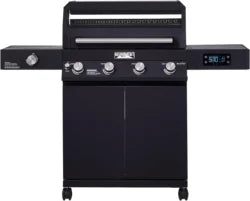 Monument Grills Denali 425 Black Smart Tech Propane Gas Grills