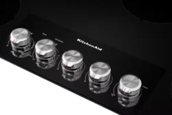 KitchenAid 36″ Electric Cooktops with 5 Elements and Knob Controls