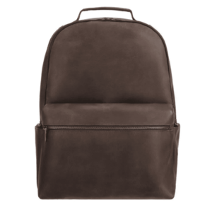 Rustic Brown Leather Backpack
