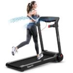 Costway SuperFit 3HP Folding Electric Treadmill Running Machine w/ Speaker - Image 2